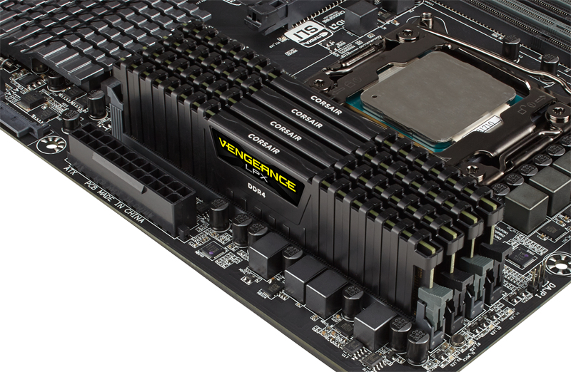 CORSAIR Mémoire PC DDR4 Vengeance LPX 8Go 1x8Go 2400 MHz CAS 14 CMK8GX4M1A2400C14 - vue 4