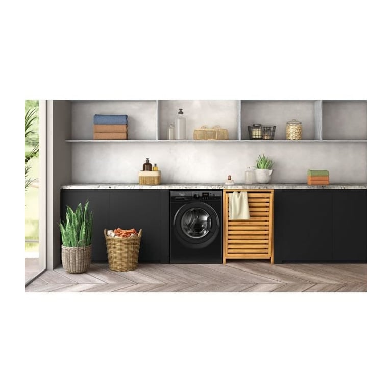 Lave linge hublot HOTPOINT NS11469FBKFR 11 kg Induction L60cm 1400 trsmin Classe A - vue 6
