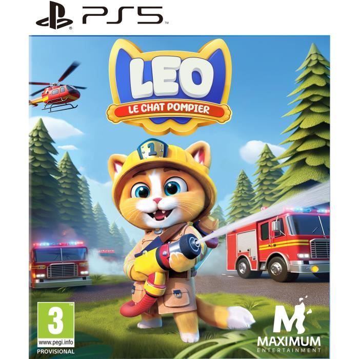 Leo le Chat Pompier Jeu PS5 - vue 2