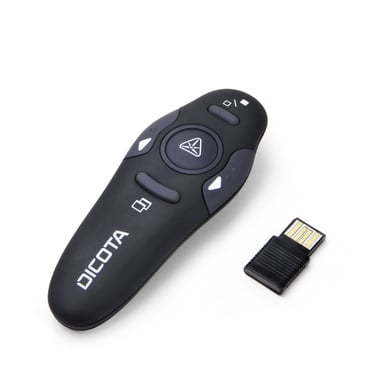 DICOTA Pin Point Telecomando RF Nero