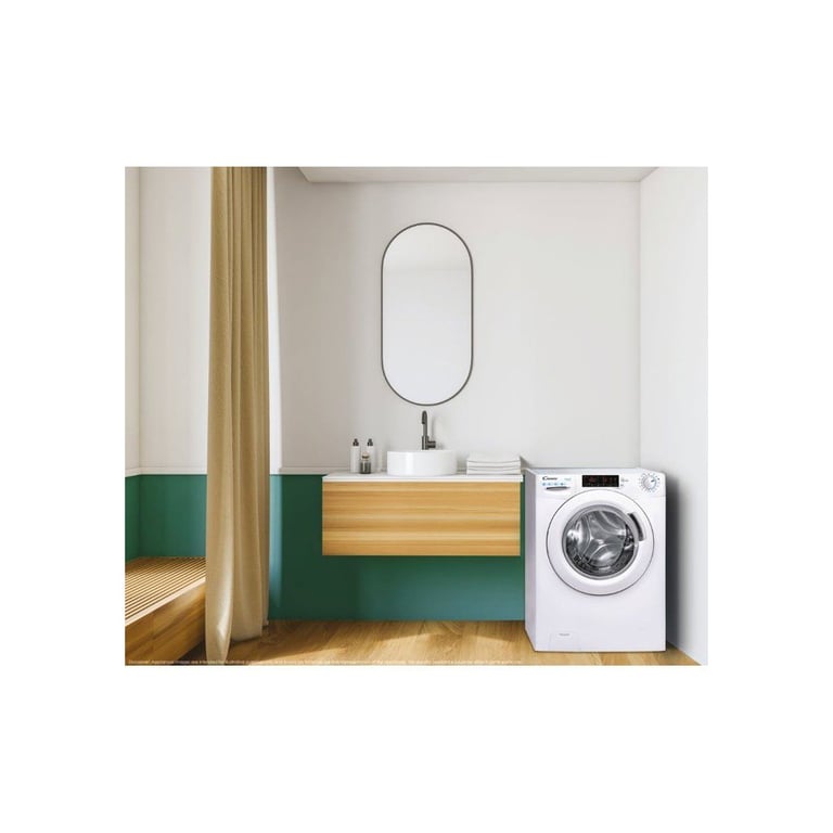 Lave-Linge Séchant Candy CSWS 485TWME/FR – 8/5 kg, 1400 tr/min, 15 Programmes - vue 4