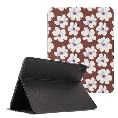 Selencia Coque tablette Vivid pour Samsung Galaxy Tab A11 Plus / A9 Plus - Choco Flower Pop