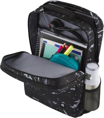 HP Mochila Campus XL con patrón de mármol