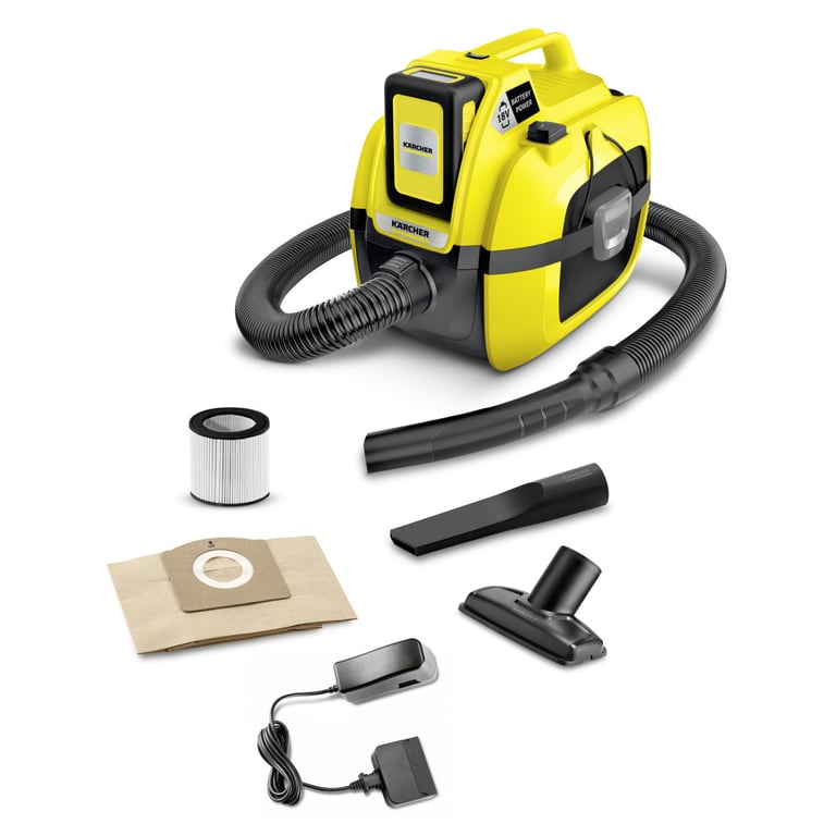 Aspirateur Eau et Poussières Karcher WD 1 Compact – 18V, 7L, Avec Batterie et Chargeur - vue 3