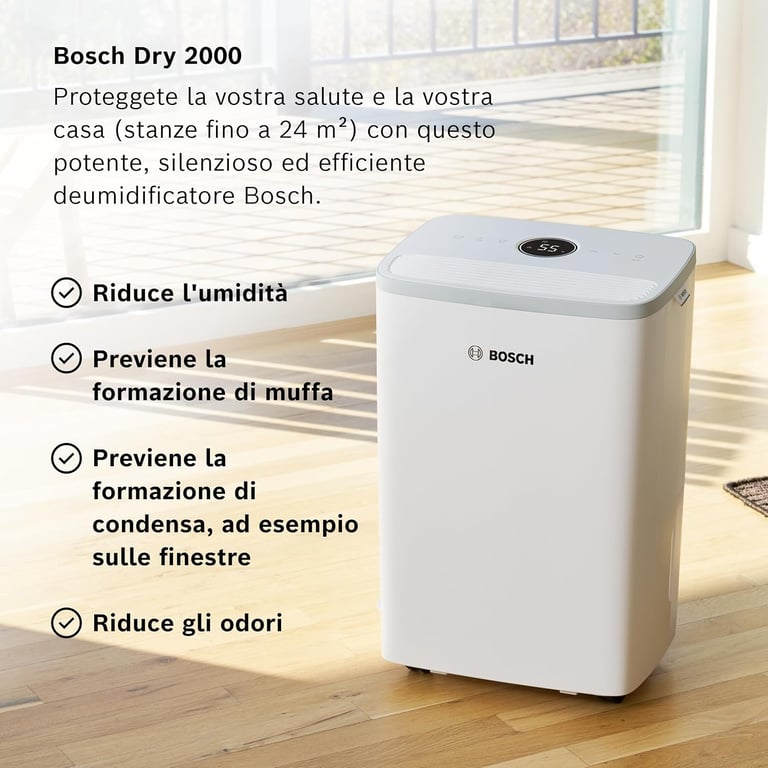 Bosch Dry 2000 2 5 38 dB Neuf - vue 2