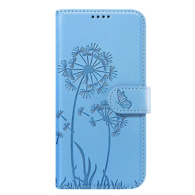 Custodia a portafoglio per iPhone 16 Pro Max Premium Design Fiori Farfalla