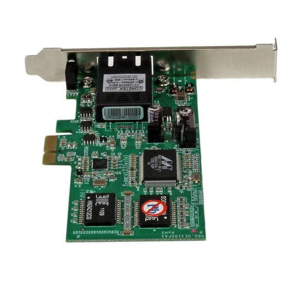 StarTech.com Carte réseau PCI Express à 1 port fibre optique Gigabit Ethernet Multimode SC Adaptateur NIC PCIe Neuf - vue 3