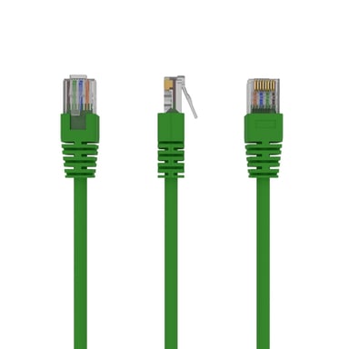 Gembird Patch Cord Cat.5e UTP 0.25m câble de réseau Vert 0,25 m Cat5e U/UTP (UTP)