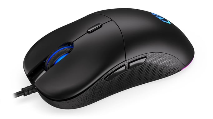 ENDORFY GEM ratón Juego Ambidextro USB Tipo C Óptico 8000 DPI