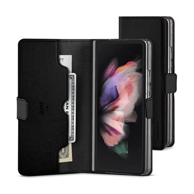 Etui Folio Magnetique Noir pour Samsung Galaxy Z Fold 7