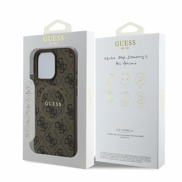 Coque de Protection pour iPhone 16 Pro Max MagSafe Imprimé 4G Guess - vue 2