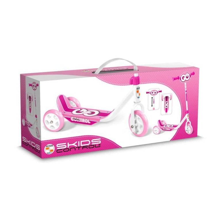 Trottinette 3 Roues STAMP SKIDS CONTROL – Antidérapant Ajustable Sécurité Enfant - vue 3