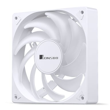 Jonsbo SL-120CW système de refroidissement d'ordinateur Boitier PC Ventilateur 12 cm Blanc 1 pièce(s)