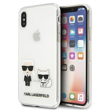 Étui rigide Karl Lagerfeld pour iPhone Xs Max