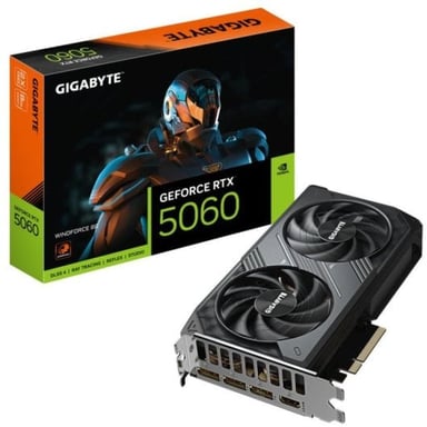 TARJETA GRAFICA GIGABYTE GAMING RTX 5060 WINDFORCE 8GB GDDR7