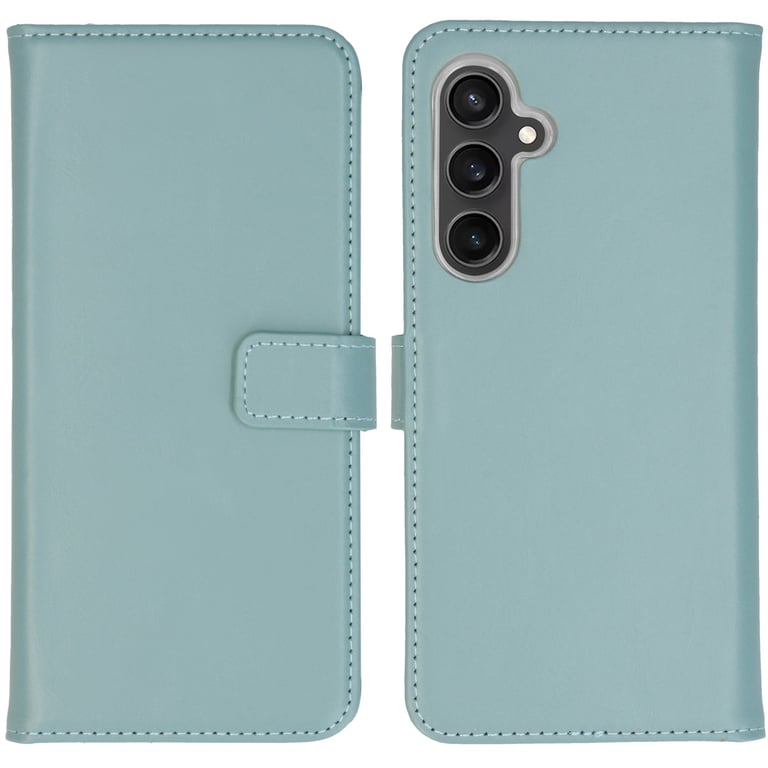 Selencia Étui de téléphone en cuir véritable pour Samsung Galaxy S23 FE Neuf - vue 4