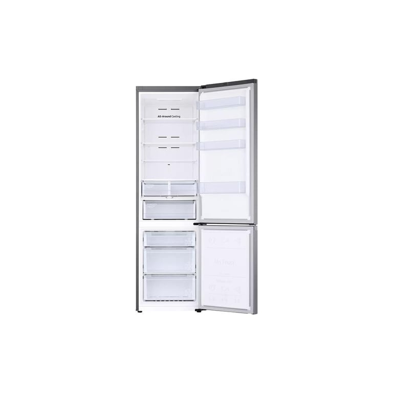 Réfrigérateur congélateur Samsung RB38C603CS9 390 L No Frost Pose libre 2 portes WiFi SmartThings Argent 35 dB Classe C - Neuf