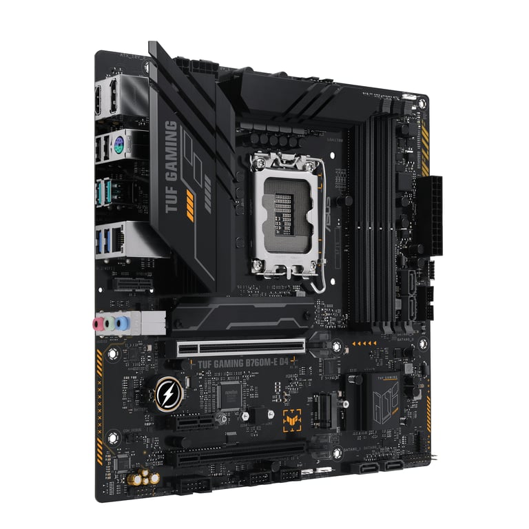 ASUS TUF GAMING B760M E D4 Intel B760 LGA 1700 micro ATX Neuf - vue 2