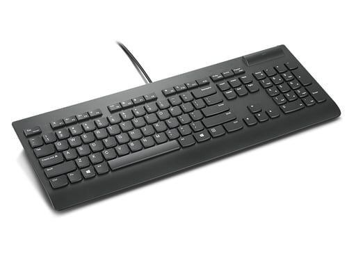 Lenovo 4Y41B69369 teclado Oficina USB AZERTY Francés Negro
