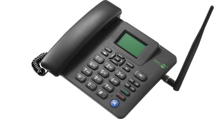 Telefono fisso Doro 4100H LCD nero