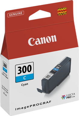 Canon PFI-300c Cartucho de tinta (4194C001) cian