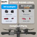 Vélo électrique pliant HITWAY - Pneu 20 pouces Fat Tire Ebikes - 250 W - SHIMANO à 7 Vitesses - 36V/11 - 2AH - Noir