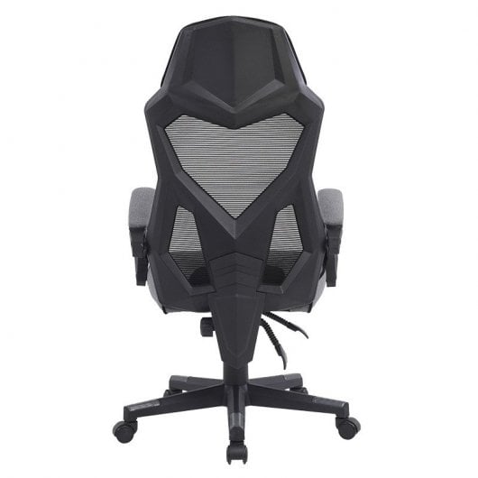 Newskill Eros Silla Gaming con Malla Ergonómica Gris - Neuf Gris - vue 3