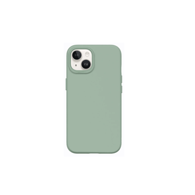 RhinoShield Coque Compatible avec [iPhone 15 Plus]   SolidSuit Compatible avec Magsafe - Coque Fine avec Technologie d'absorption des Chocs et Finition Premium Mate - Vert Sauge