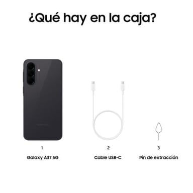 Galaxy A37 (5G) 128 Go, Graphite