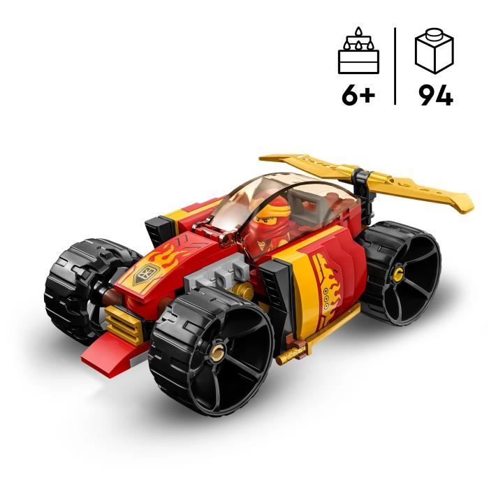 Voiture De Course Ninja De Kai 71780 Lego La Boîte - vue 4