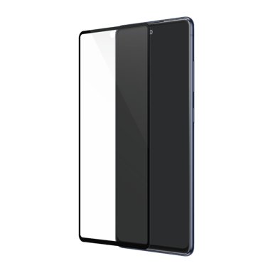 Protector de pantalla de cristal templado (100% cobertura de superficie) para Samsung Galaxy S20 FE/FE 5G, Negro