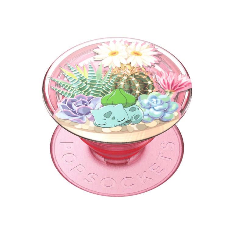 Pop Grip pour Smartphones Standard Bulbasaur Terrarium de Pokémon Neuf