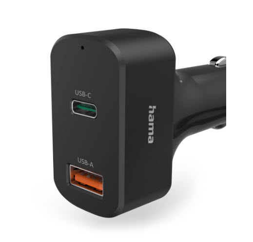 Hama 00200018 chargeur d'appareils mobiles Ordinateur portable Chargeur électrique Smartphone Tablette Allume cigare Auto Neuf - vue 3