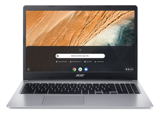 Acer Chromebook CB315-3H-C7K6 Intel® Celeron® N N4020 39,6 cm (15.6'') HD 4 Go LPDDR4-SDRAM 64 Go Flash Wi-Fi 5 (802.11ac) ChromeOS Argent