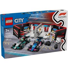 Lego® City Formula 1 60444 -garage De F1® Et Voitures Mercedes Amg Et Alpine - Neuf