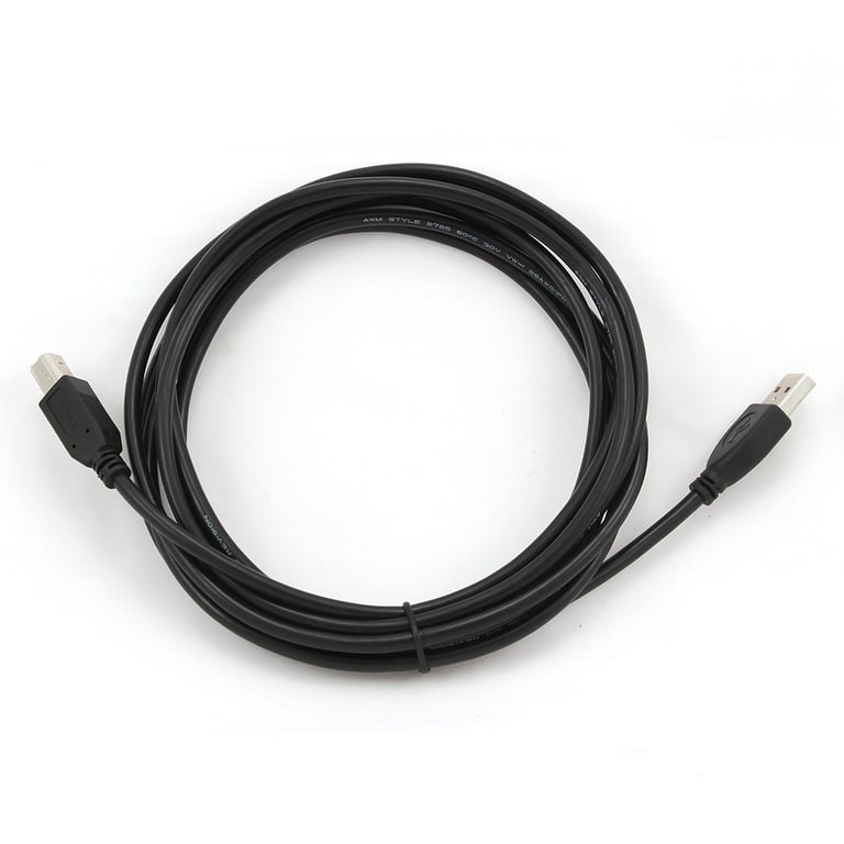 Gembird CCP-USB2-AMBM-10 câble USB 3,04 m USB A USB B Noir - vue 4