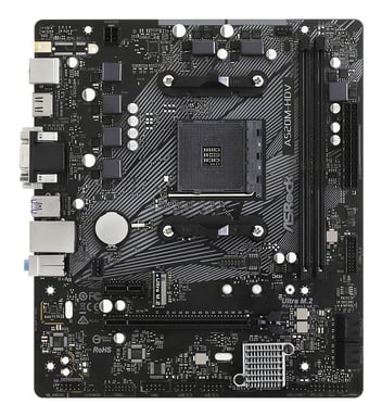 Asrock A520M-HDV Emplacement AM4 micro ATX