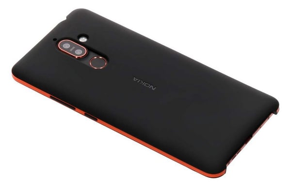Nokia 1A21RST00VA coque de protection pour téléphones portables 15,2 cm (6'') Housse Noir, Orange