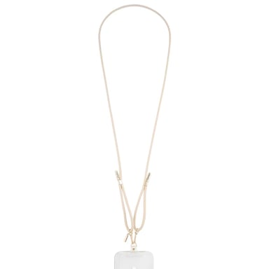 CASE MATE Collar para smartphone Phone Crossbody Rope ajustable Beige