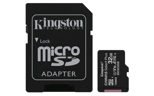 Kingston Technology Canvas Select Plus 32 GB MicroSDHC UHS-I Clase 10