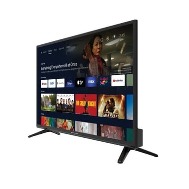 Téléviseur LED Continental Edison Smart Android TV HD 32'' (80cm) avec Wifi Bluetooth, 3xHDMI et 2xUSB