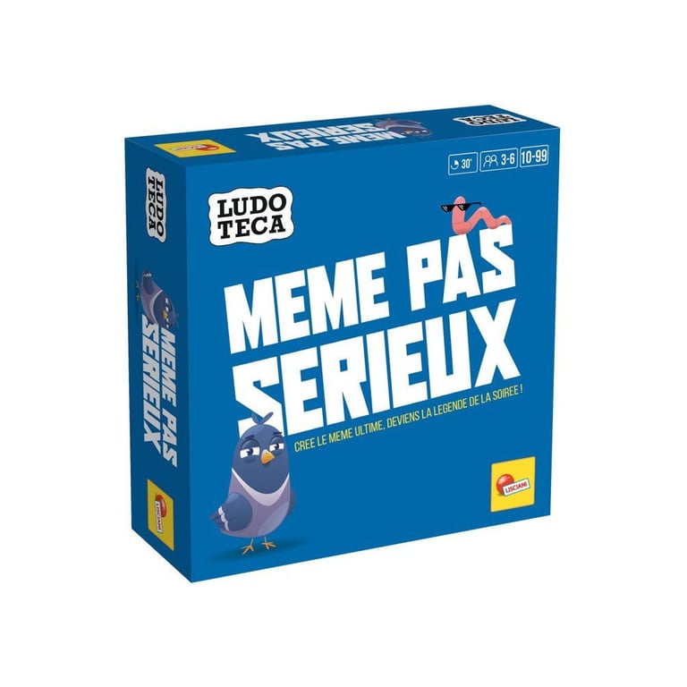 Jeu D’ambiance Humoristique Lisciani Giochi – 112 Cartes, 3 à 6 Joueurs