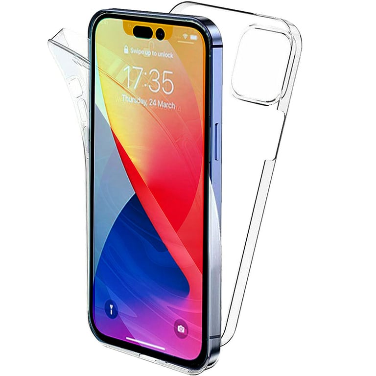 Coque Gel Protection 360 Pour IPhone 16E / SE4 2025 - Avant + Arrière Transparente Neuve