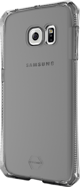 Coque semi-rigide Itskins Spectrum noire translucide pour Samsung Galaxy S6 Edge