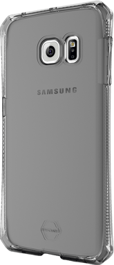 Guscio semi-duro Itskins Spectrum in nero traslucido per Samsung Galaxy S6 Edge