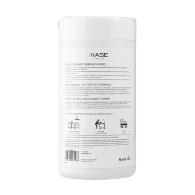 Eco-Clean Salviette antibatteriche per schermi (100 pz.)