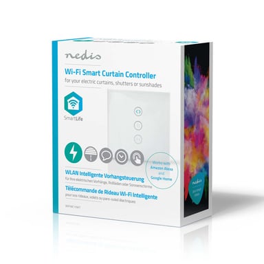 Nedis WIFIWC10WT émetteur de maison intelligente Avec fil &sans fil Mural WWAN