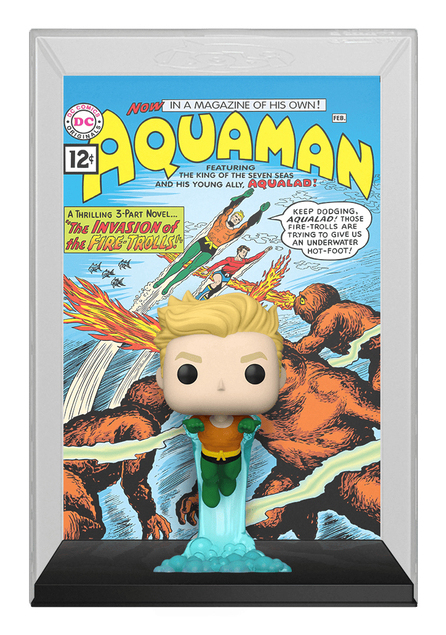 DC Comics Figurine POP! Aquaman 9 cm - vue 2