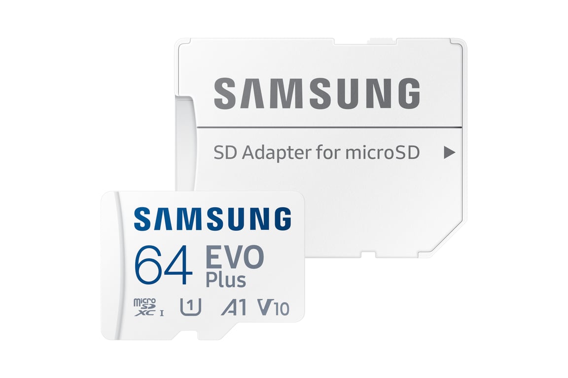 Samsung Carte MicroSD EVO Plus (2024) 64 Go - Neuf
