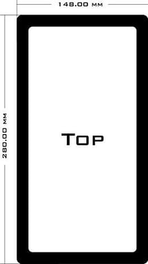 DEMCiflex Corsair Air 540 Top Dust Filter Filtre anti-poussière